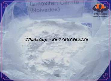 Het witte van de Steroïdentamoxifen van het Poeder Antioestrogeen Citraat CAS 54965-24-1 Nolvadex CAS 54965-24-1
